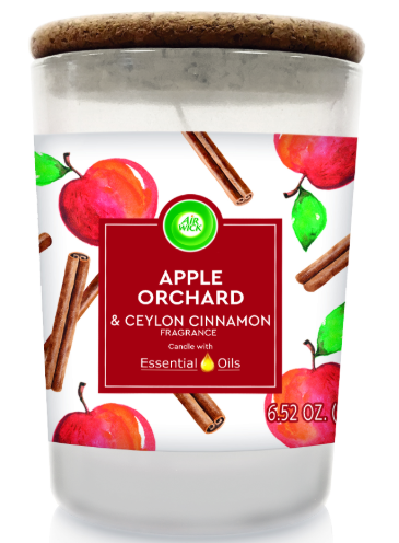 AIR WICK® Candle - Apple Orchard & Ceylon Cinnamon